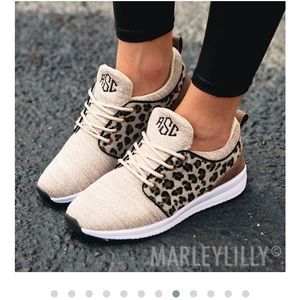 Leopard print sneakers